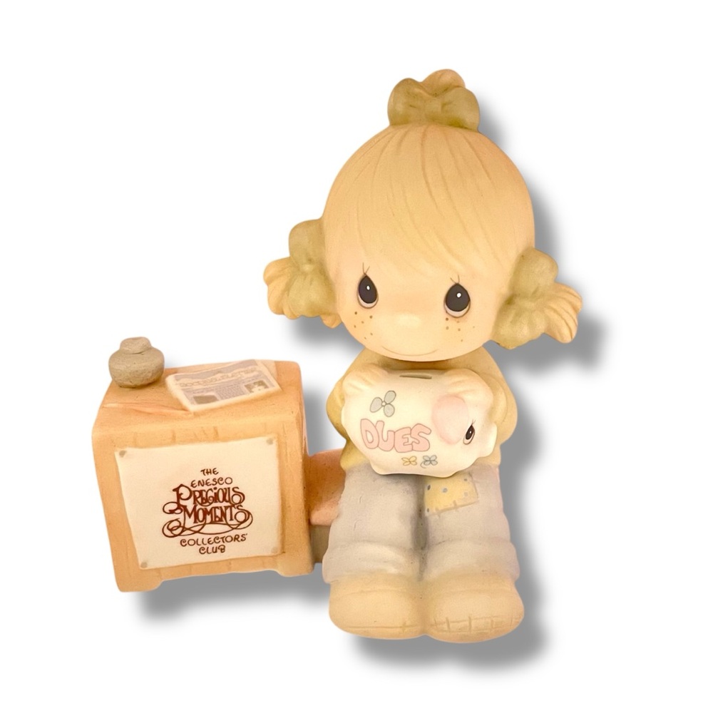 Vintage Precious Moments Figurine Join In On The Blessings